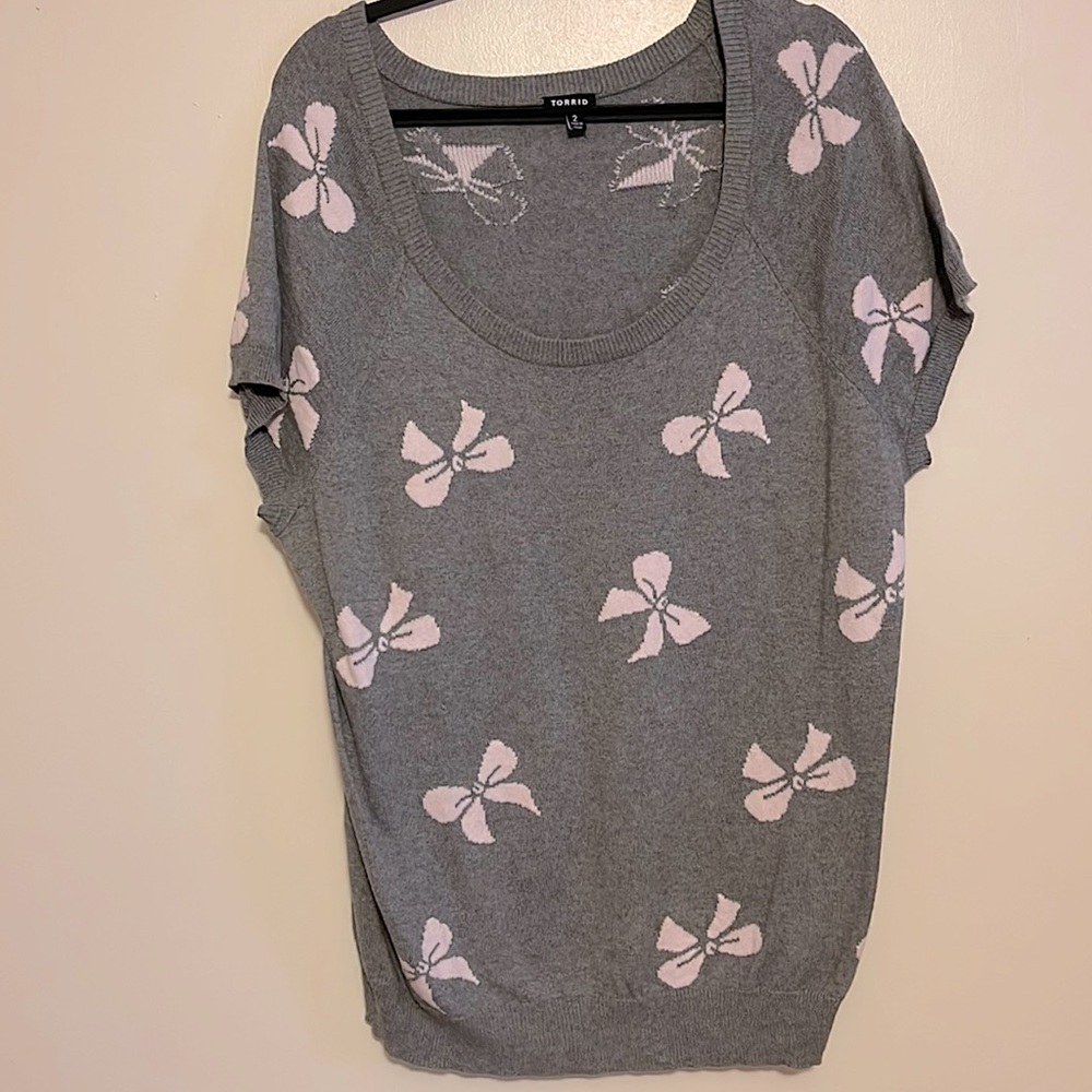 Lightweight short sleeve sweater from torrid size 2